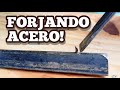 Construir Cincel o Cortafrio FORJANDO un RODAMIENTO! Extrema dureza! 🦾