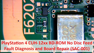 PS4 CUH-12xx BD-ROM reparatie zonder schijfinvoer (SAC-001) - SU-42118-6