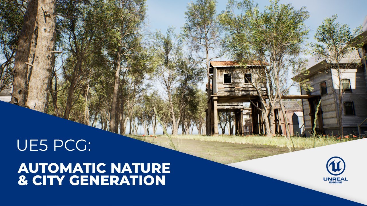 Master UE5 PCG: Procedural Vegetation & City Generation Tutorial ...