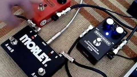 MXR Dyna Comp vs Behringer Dynamics Compressor