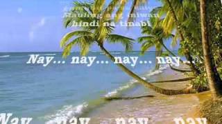 Video thumbnail of "Celeste Legaspi Saranggola Ni Pepe Lyrics"