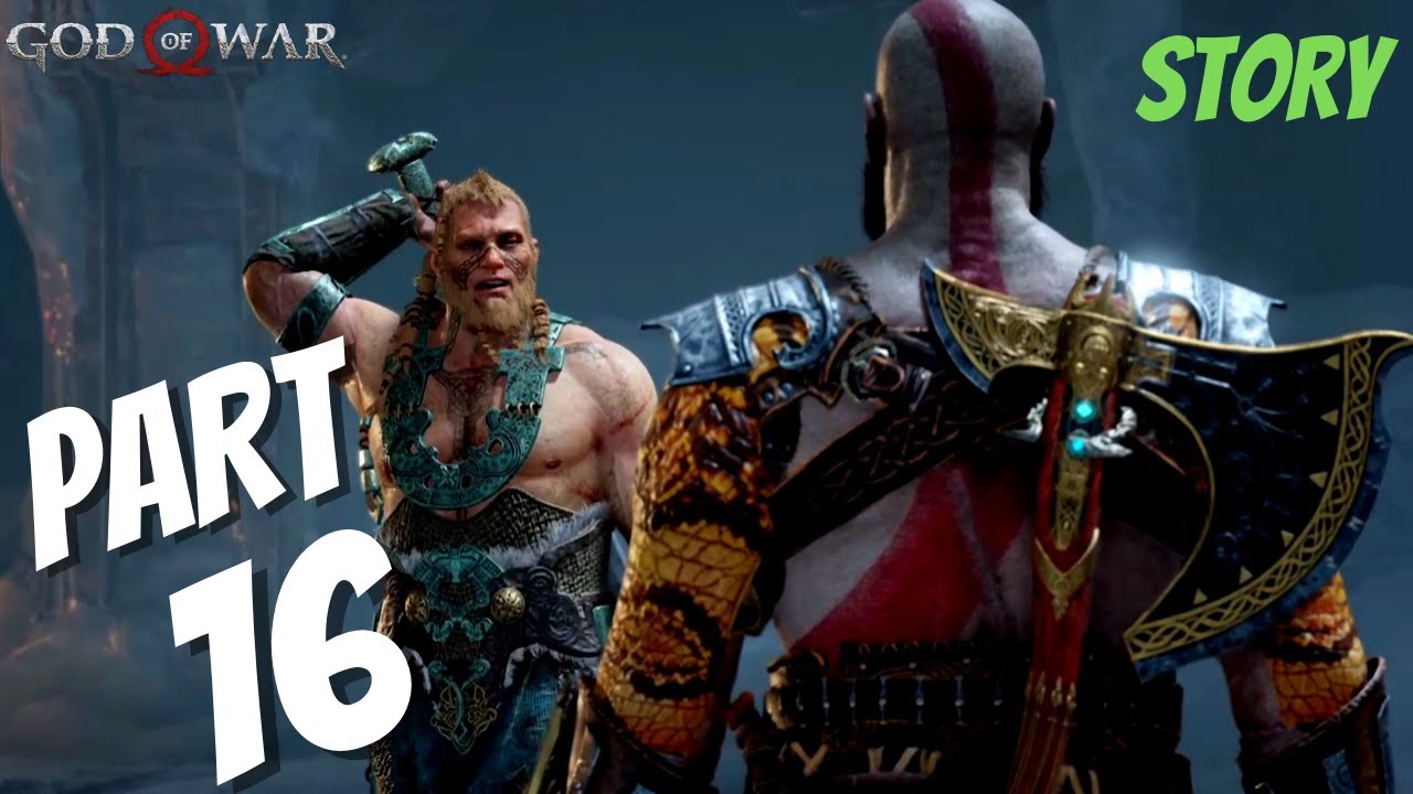 GOD OF WAR PS4 Gameplay Part 16 Boss Fight Magni & Modi and The Magic