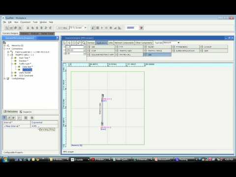 Qualnet Demo 5 - M/M/1 Queue