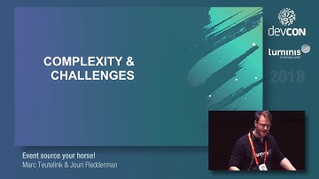 Event source your horse! - Marc Teutelink & Jouri Fledderman [Luminis DevCon 2018]
