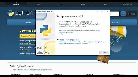 How to Download and Install Python 3.9.0 on windows 10