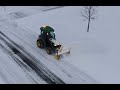 John Deere 3 Series First Snow Blowing of 20-21 Wrong Transmission Range, Dead Drone Batteries 149