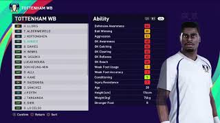 eFootball PES 2021 - Tottenham Hotspur Players Ratings : Kane, Son, Alderweireld, ... eFootball PES 2021 - Tottenham Hotspur Players Ratings : Kane, Son, Alderweireld, ...