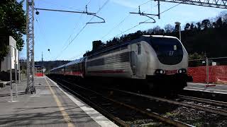 Invio Intercity Notte Icn Livree Miste Con E403 023 A Civita Castellana Il 24 02 19