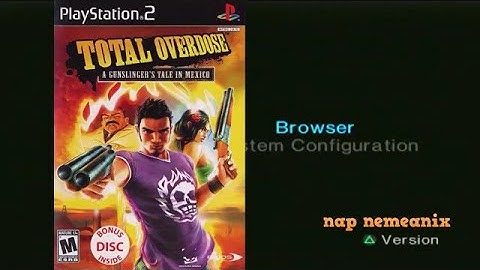 Total Overdose PS2 100 Percent Completed