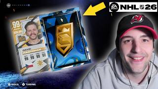 HOW TO MAKE 97 AND 99 OVR CARDS + CHAMPS PACK I NHL 26 HUT