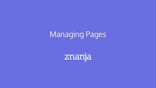 Famous Managing Pages Profile