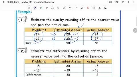 3rd std maths term 1 Unit 2 Numbers part 6 Vedio