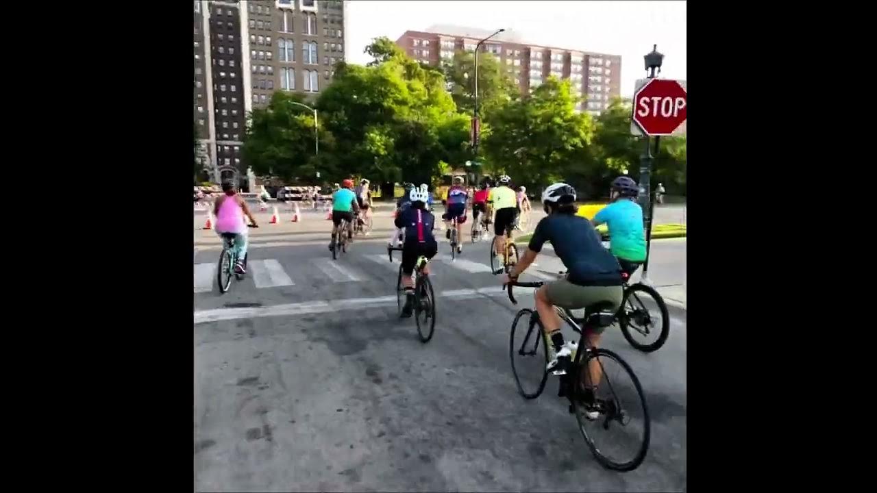 Biggest bike meet Chicago —Bike the drive 2023 bike bikethedrive 