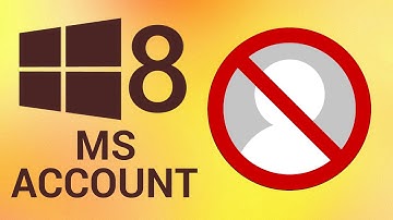 How to Remove Microsoft Account from Windows 8