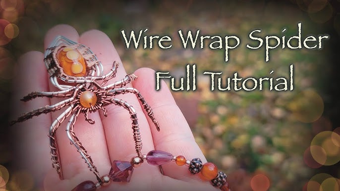 How to Make a Wire Spider - Step by Step Detailed Tutorial! 