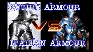 White Italian Armour VS German Gothic Armour