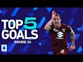 Il gallo andrea belotti scores and ties the derby  top 5 goals  round 26  serie a 202122