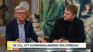 Ny rapport ifrågasätter svensk narkotikapolitik: ”Dags att uppdater… | Nyhetsmorgon | TV4 & TV4 Play