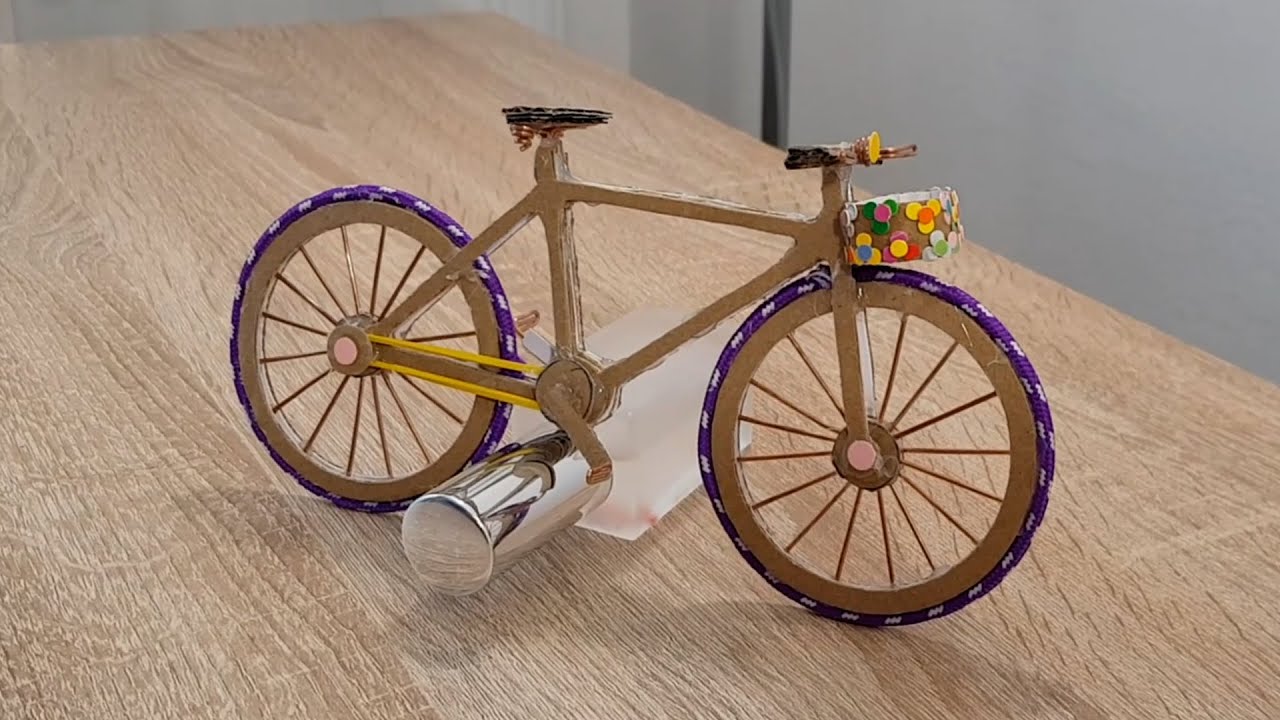 How to make cardboard Dirt bike at very simple