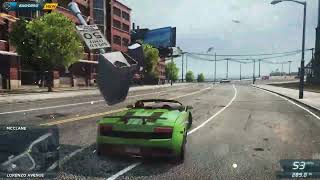 Need for Speed™ Most Wanted Lamborghini Gallardo - 7 Mins of Gameplay (Speed, High Jumps) 4K 60Fps
