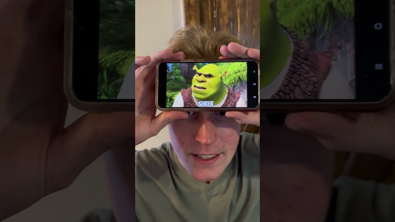 Swipe To Play Shrek Impressions Shorts