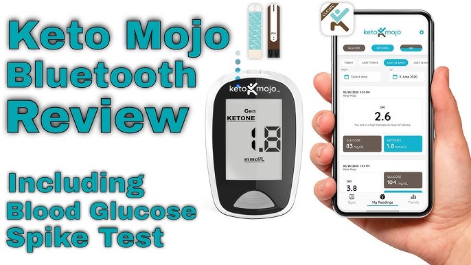 Keto Mojo Blood Glucose and Ketone Monitor Unboxing 