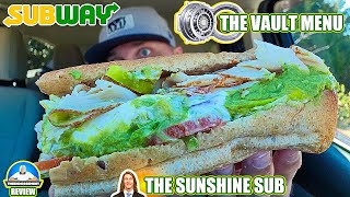 Subway® The Sunshine Sub Review! ☀️🦃 | The VAULT Menu! 🏦 | theendorsement