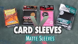 MTG Card Sleeves X - Ultra Pro, Dragon Shield Matte, KMC Hyper Mat Premium for Magic The Gathering