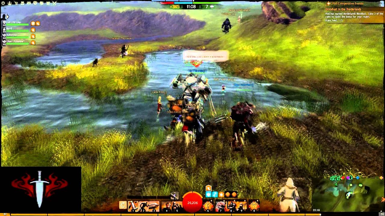 Scatter The Weak WvWvW Raid montage