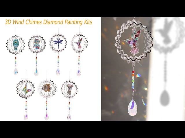 Fansells Butterfly Wind Chime Diamond Painting Gift From My Viewer 