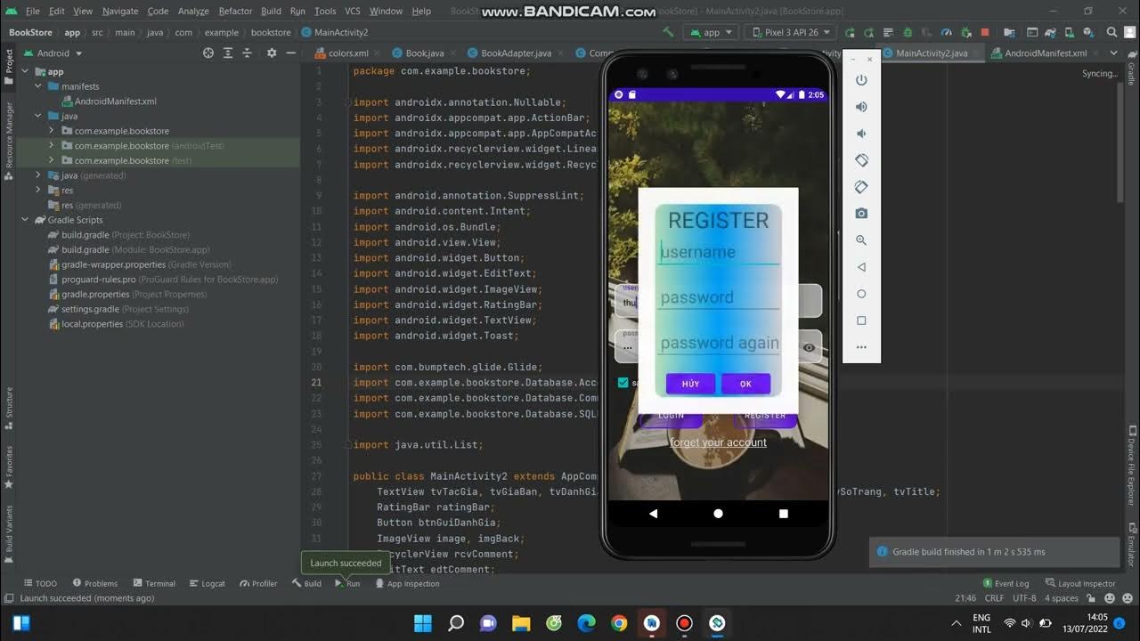 Demo app bán sách trên android | Code Java - YouTube