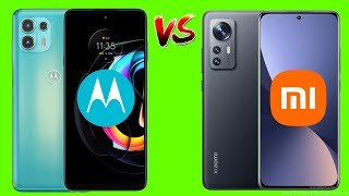 Xiaomi 12x vs Motorola Edge 20 fusion Xiaomimotorola