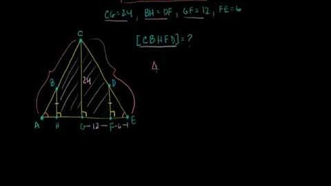 Finding Area Using Similarity and Congruence