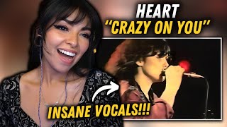 HER VOICE IS INSANE!!! | Heart - "Crazy On You" | FIRST TIME REACTION