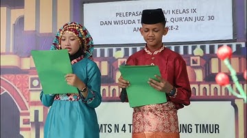 Perpisahan MTsN 4 Tanjung Jabung Timur Tahun Pelajaran 2022/2023