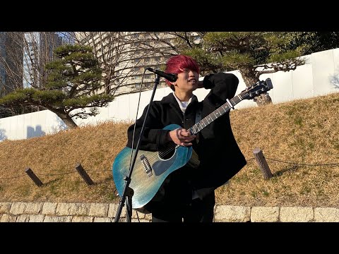 あくまでも声出しの弾き語りです！「Sunrise & Sunset/andymori」cover きゃない  大阪城公園 2022.2.6