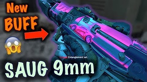 SAUG 9mm Best Class Setup (AFTER New Buff) | Black Ops 4
