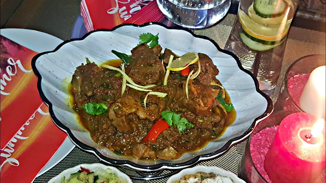 karahi Mutton - Karahi Gosht - street food style with zunis cooking ...