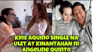 Kris Aquino SINGLE NA ULET at KINANTAHAN ni Angeline Quinto
