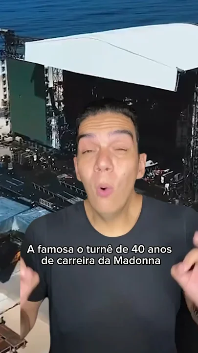 O show da Madonna pode render R$2.9 bilhões pro RJ #madonna #show #riodejaneiro