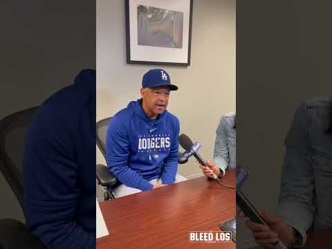 The Bleed Los Podcast - #Dodgers Manager Dave Roberts provides update on Mookie Betts