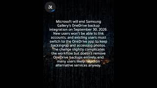 Samsung Gallery drops OneDrive integration support