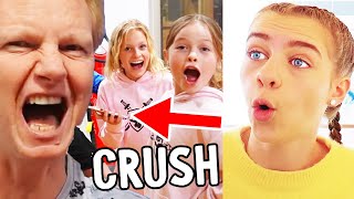 REACTING TO NINJA KIDS AND SALISH CALLING THEIR CRUSHES w\/ Jordan Matter