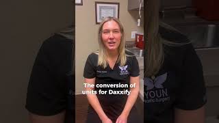 BOTOX vs DAXXIFY! What's One Difference Between Them? #botox #daxxify #shorts #trending