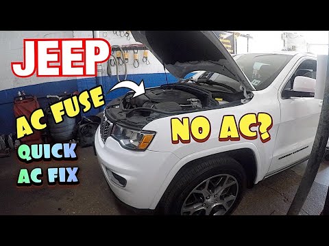 Jeep Grand Cherokee 2014 and Up AC Dont work, AC Fuse Quick FIX