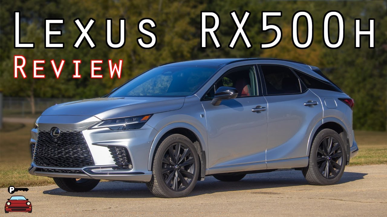 2025 Lexus RX500h F Sport Review - The QUICKEST RX You Can Buy