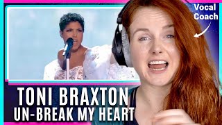 Vocal Coach reacts to and analyses Toni Braxton - Un-Break My Heart (Live at AMAs 2019)