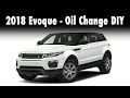 2018 Evoque 2.0T Ingenium - Oil Change DIY - INCLUDES service warning reset