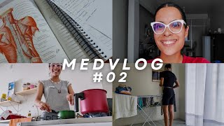 medvlog #02: semana de férias, estudos, trabalho, ano novo, casa, super "aesthetic" 🏠📚