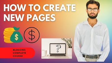How To Create New Pages | Muhammad Hasnat